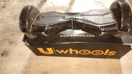 Uwheels hoverboard. Good sharpe