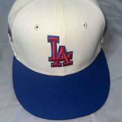 Los Angeles new era hat with World Series design