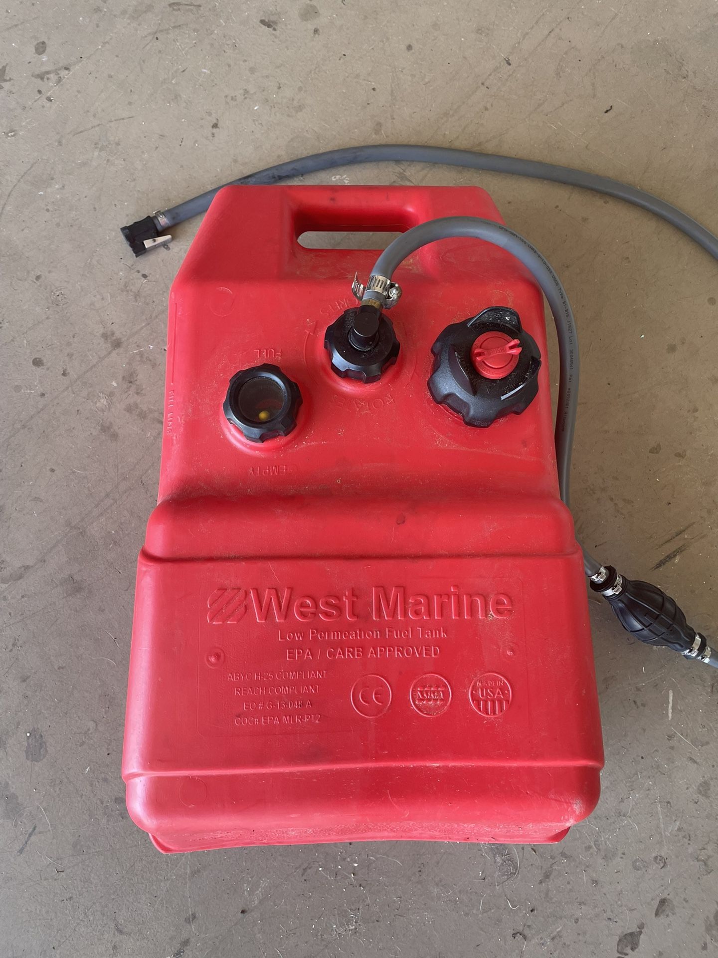 6 Gallon Portable Gas Tank