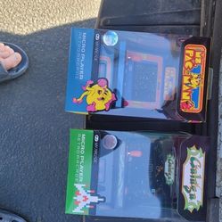 Micro Retro Arcade Games Ms.pacman & Galaga
