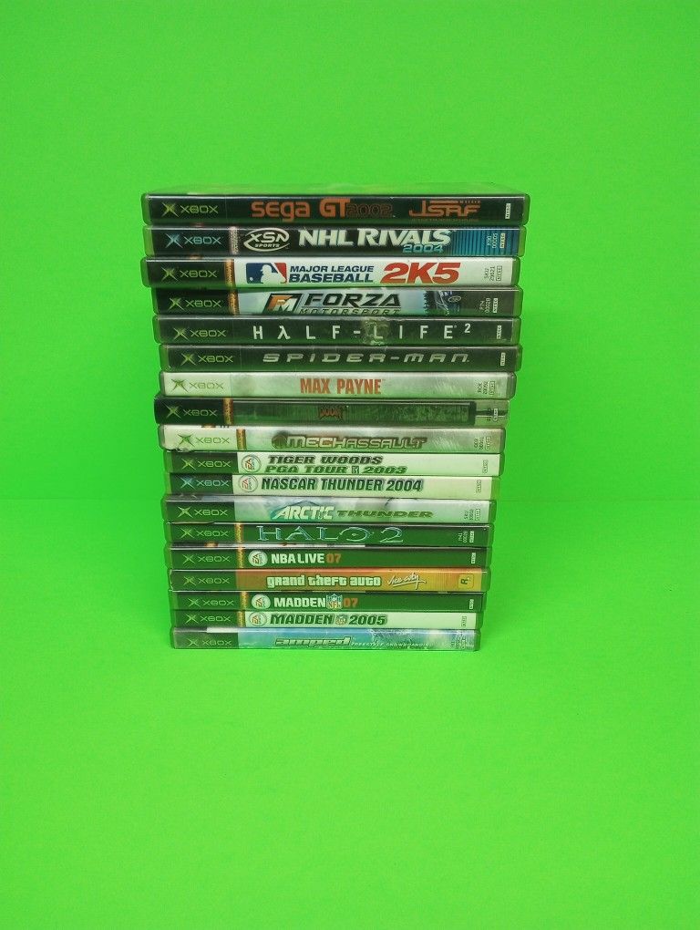 Xbox Original Games All For 100$