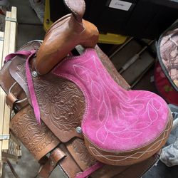 Kids Pink Saddle 