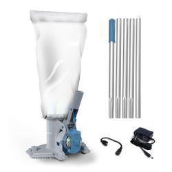 NEW XTROVAC 410 Rechargeable Cordless Pool Leaf Vacuum Handheld Cleaner