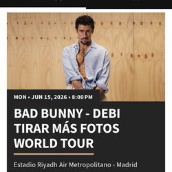 Bad bunny tickets