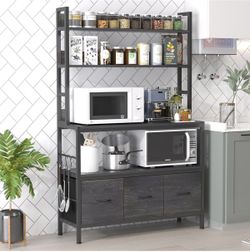 Baker’s Rack w/ Storage Drawers