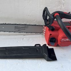 Milwaukee M18 FUEL 14 in. 18V Lithium-Ion Brushless Cordless Battery Top Handle Chainsaw (Tool Only)