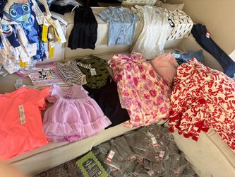 Large Lot of Kids Clothing Mixed Sizes
