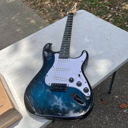 39” Electric Guitar With Amp