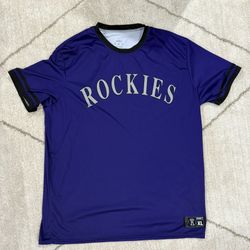 Blank Colorado Rockies jersey Size XL