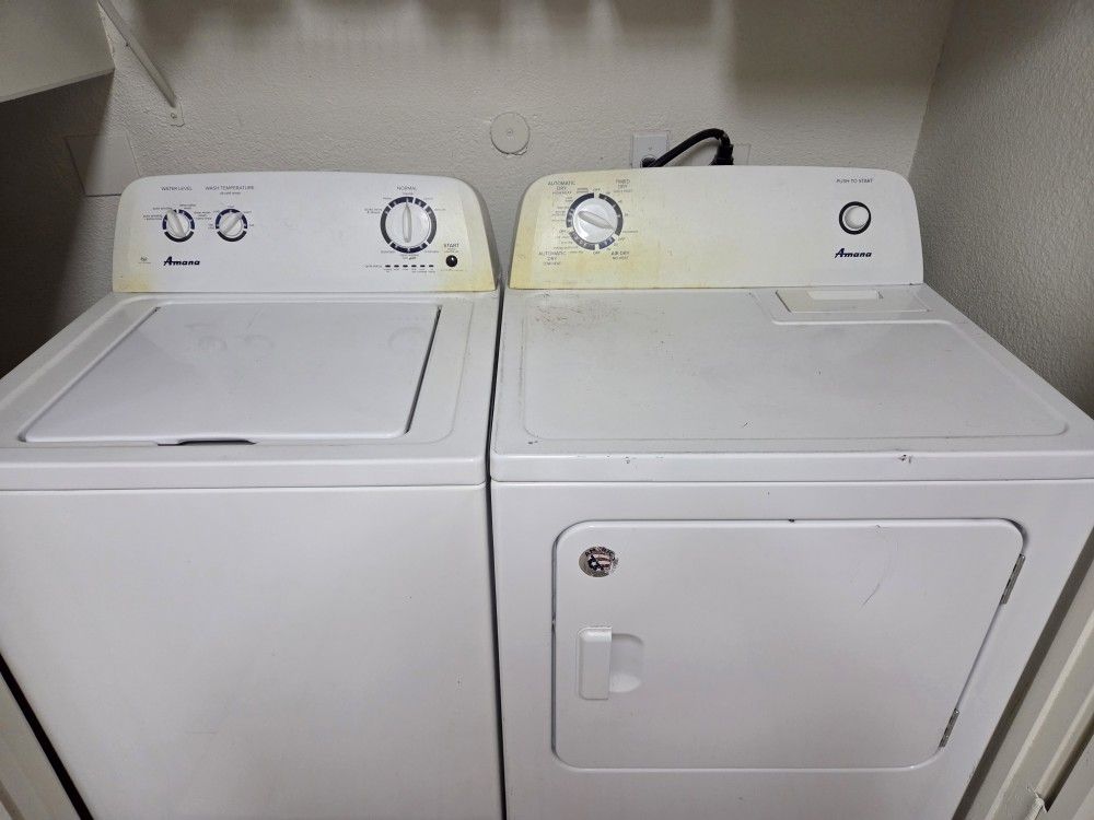 Amana Full Size Washer And Dryer