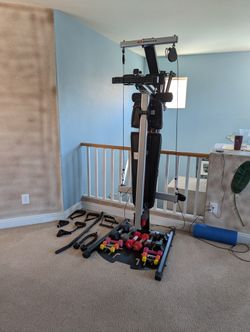 Bowflex Pr1000 With Many Accessories