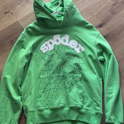 Green Spider Hoodie