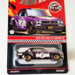 Hot Wheels RLC 1972 Skyline H/T 2000GT-R Purple 