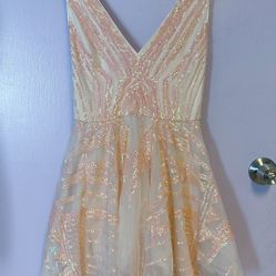 Bebe Sequin Dress Size S/P