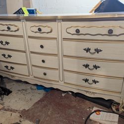 1970s Sears French Provincial Dresser
