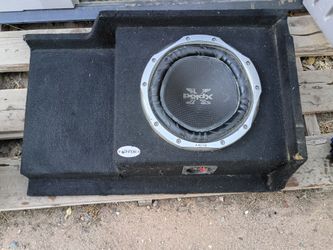 Sony xplode 10in subwoofer with box
