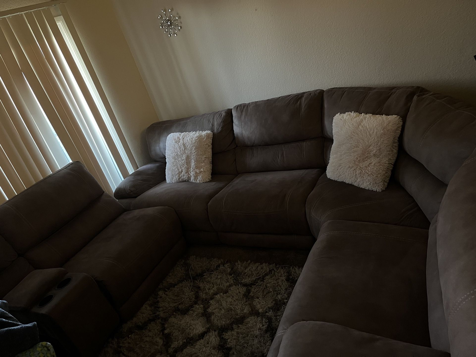 Large Reclining Sofa 