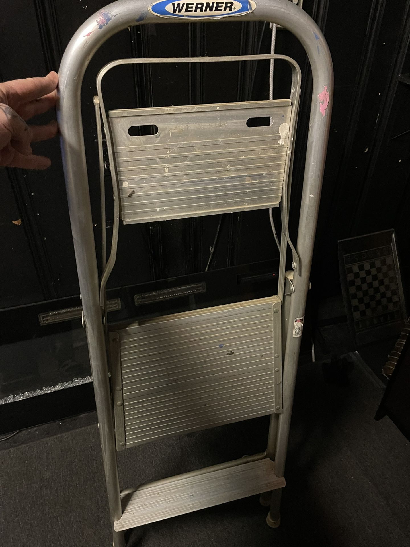 Older Werner Painters Step Ladder