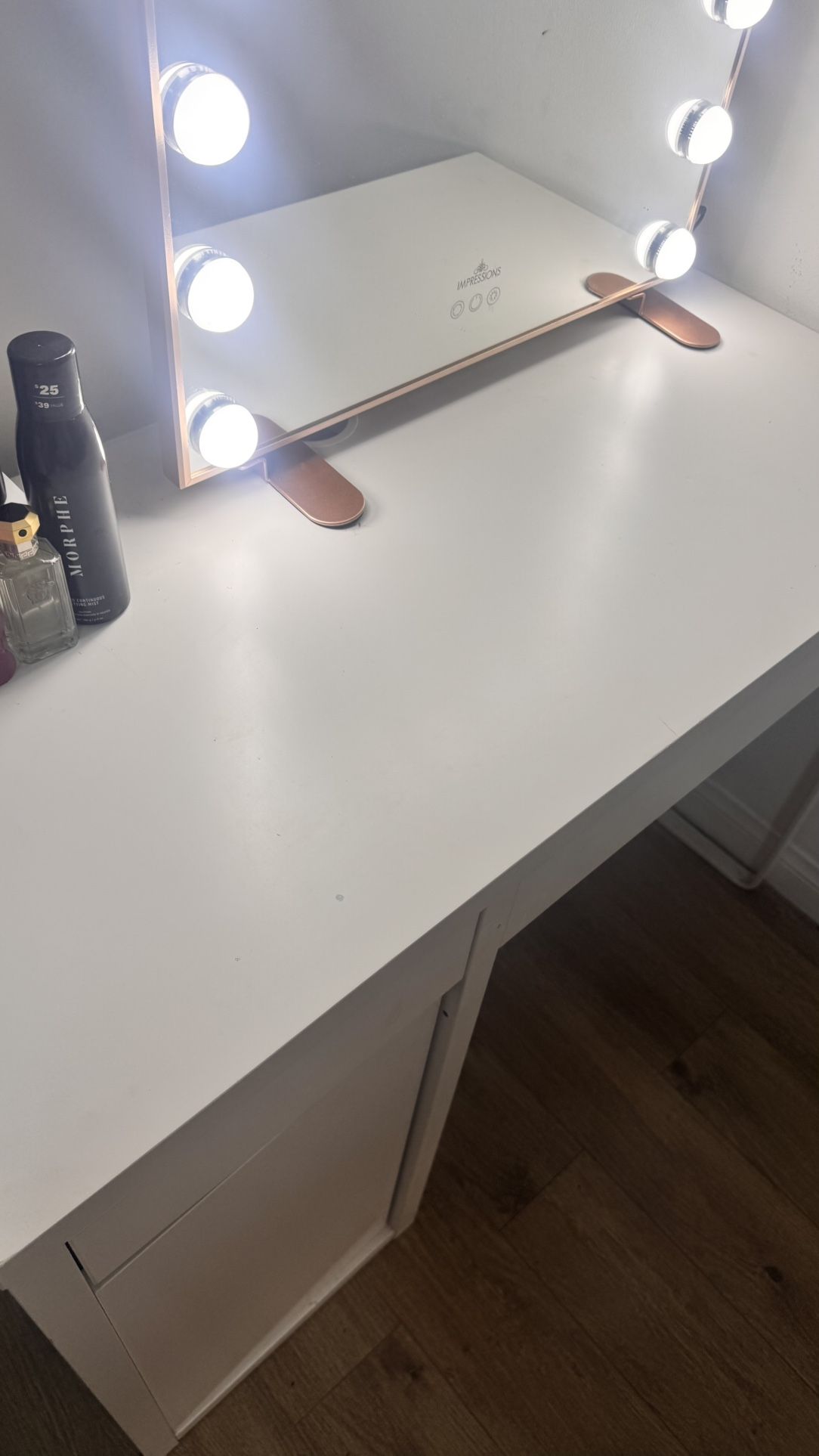 Ikea desk (Mirror not included)