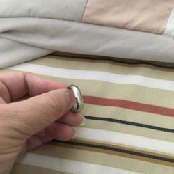 Men’s Fashion Stainless Steel Wedding Band Size 9