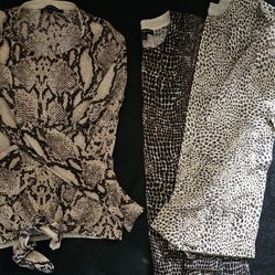 Leopard Phase Sweaters Size MEDIUM