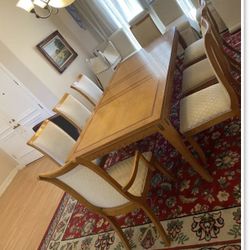 Dinning Table And 8 chairs 