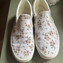 Floral Vans Shoes