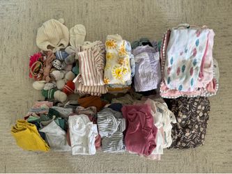 100 pc Newborn baby girl clothes