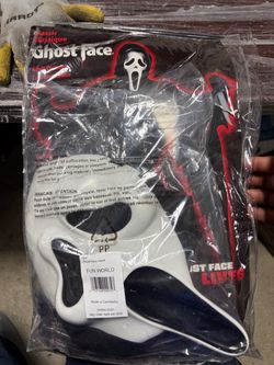 Ghost face costume