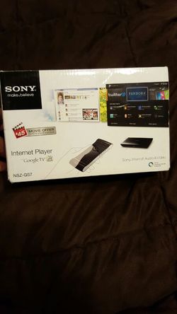 Sony Internet Player Google TV