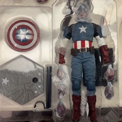 For Sale: Brand New Sideshow Captain America 1/6 Scale figure Marvel Avengers Hot Toys Funko L@@K!