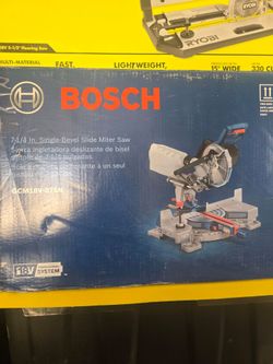 Bosch sliding miter saw