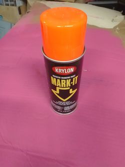 21 Cans Bright Orange Inverted Marking Paint