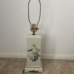 Vintage Porcelain Table Lamp