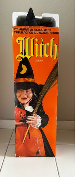 Vintage Animated Halloween witch