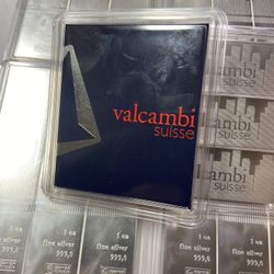 Valcambi CombiBar 3X1 oz Silver Multiple Available $350 Each/// Send Me Your Offer///