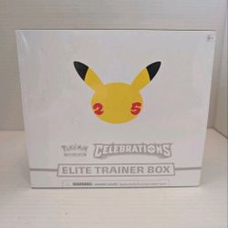Pokemon Celebrations Elite Trainer Box 25th Anniversary