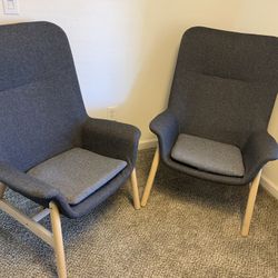 IKEA VEDBO High back armchair / Modern Lounge Chairs