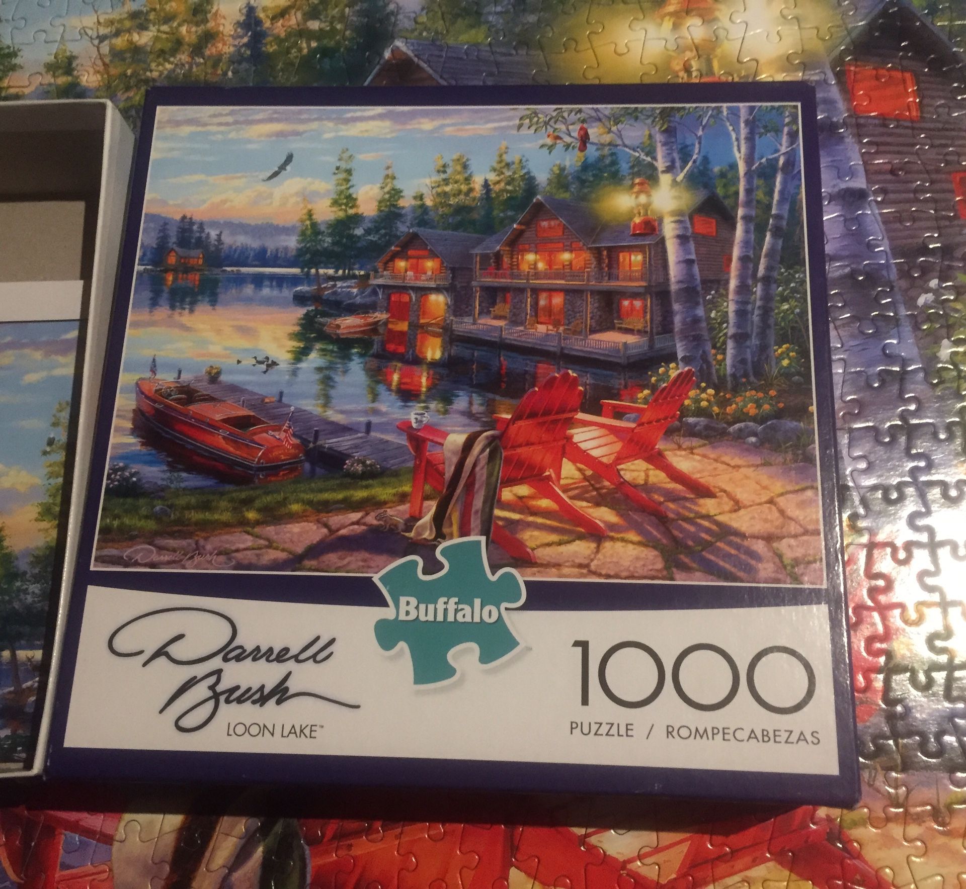 Darrell Bush - Loon Lake 1000 Pc Puzzle