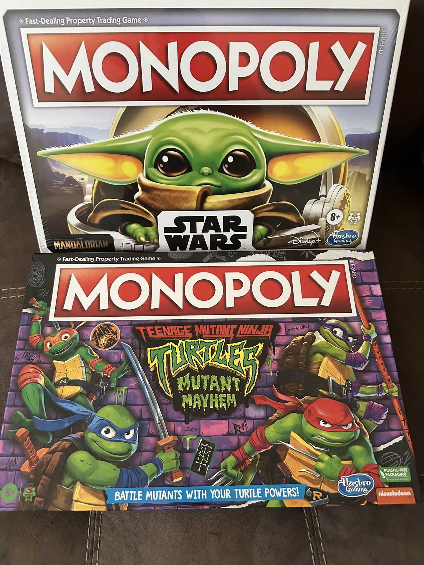 New set of 2 monopoly games