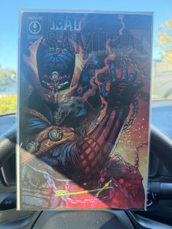 Dead samurai signed by Jonathan uribe comic book