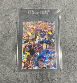 Super Dragon Ball Heroes - Super Saiyan Trunks & Super Saiyan Blue Vegeta MM1-043 Ultimate Rare Cards