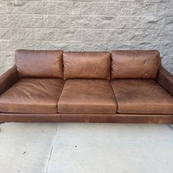 Sorento Leather Sofá