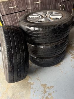 Rims 17 and tires Yokohama 235/65R/17