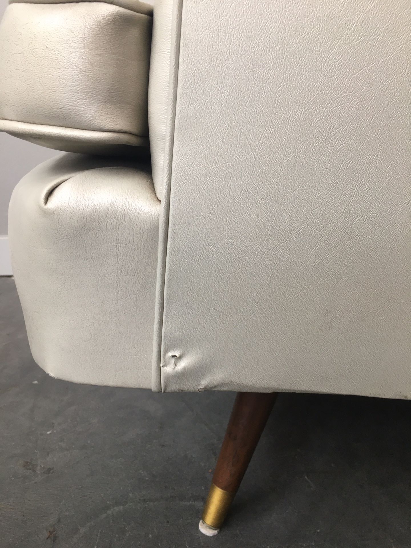 vintage mid century modern Berkline "King of Comfort" lounge chair