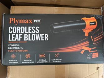 Leaf Blower Cordless, 800,000 RPM Handheld Leaf Blower Cordless Electric,2-Speed Nozzles, Handheld Design