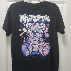 3Forty Inc Streetwear Majestic Mad Teddy T-shirt Size M