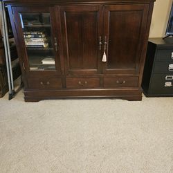 Solid Wood TV/Stereo Cabinet