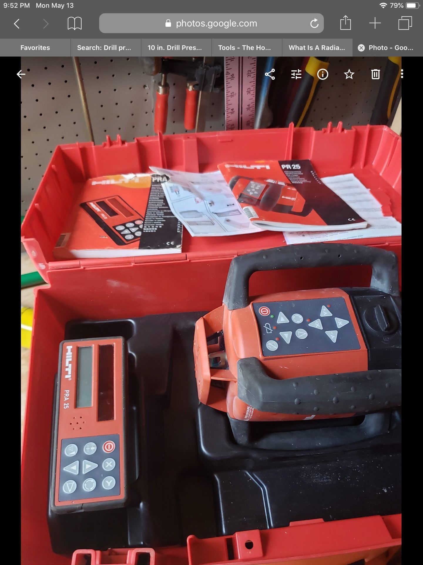 Hilti pr25 laser level