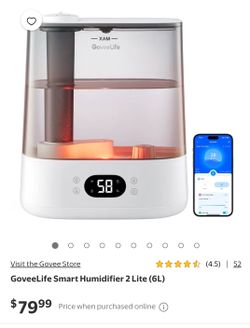 GoveeLife Smart Humidifier (6L)